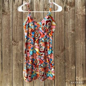 Jolie & Joy Summer dress with Shirred backSize M Multicolor